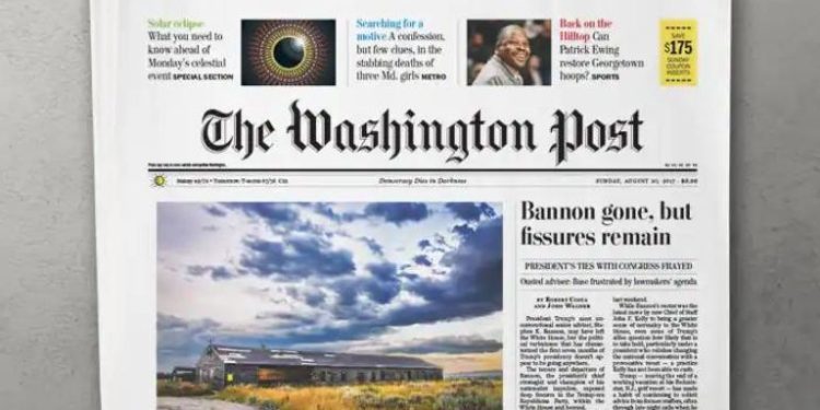 The Washington Post ще предложи откупуване на служители, за да намали персонала си 1 The Washington Post ще предложи откупуване на служители, за да намали персонала си